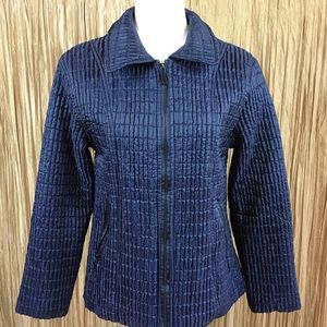 Veblen Quilted Zip-up Jacket Size L/XL